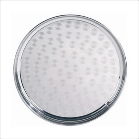 Star Dist Star Dist 2365 20 in. Stainless Steel Round Tray 2365